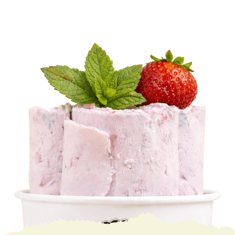 fresh ice cream roll dessert vegan in berlin