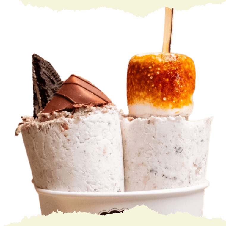 shirin david combo ice cream roll dessert in berlin