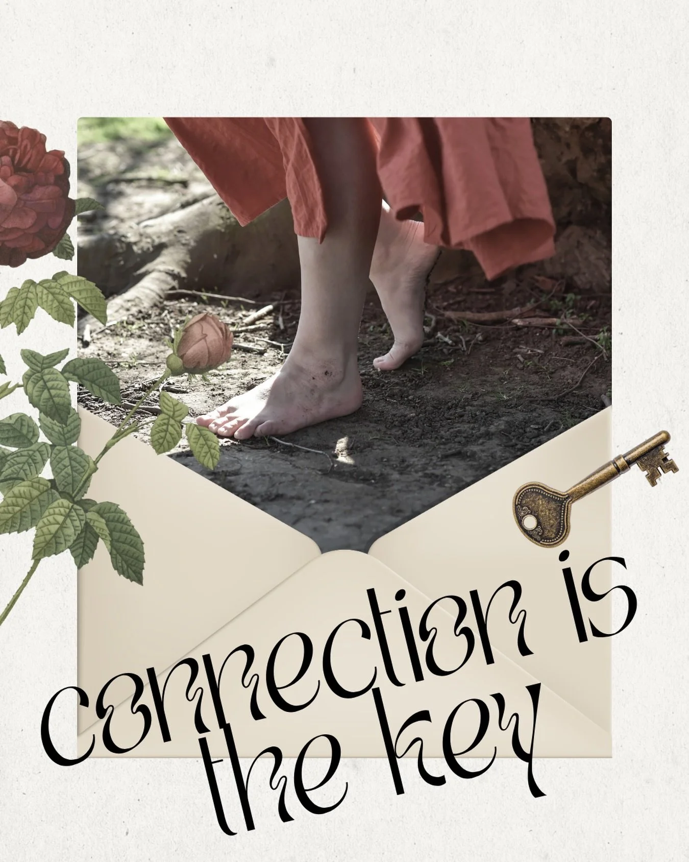 Connection is the key 
To nurturing the seeds 
To growing into yourself
To awakening your life force 
To making life feel sacred 
To birthing that idea 
To finding the words 
To telling the story
To holding that space 
To navigating that winding path