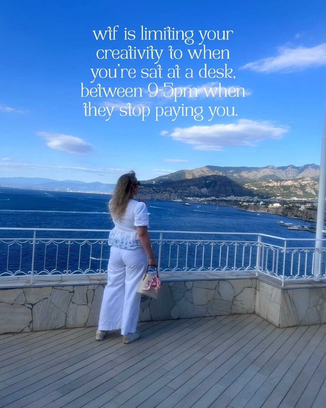 My problem when I was mentoring and later line managing creative women in the theatre world was that all this ^ did my head in and I basically just wanted to teach them how to meditate and use somatic tools to awaken and access their creativity in a 