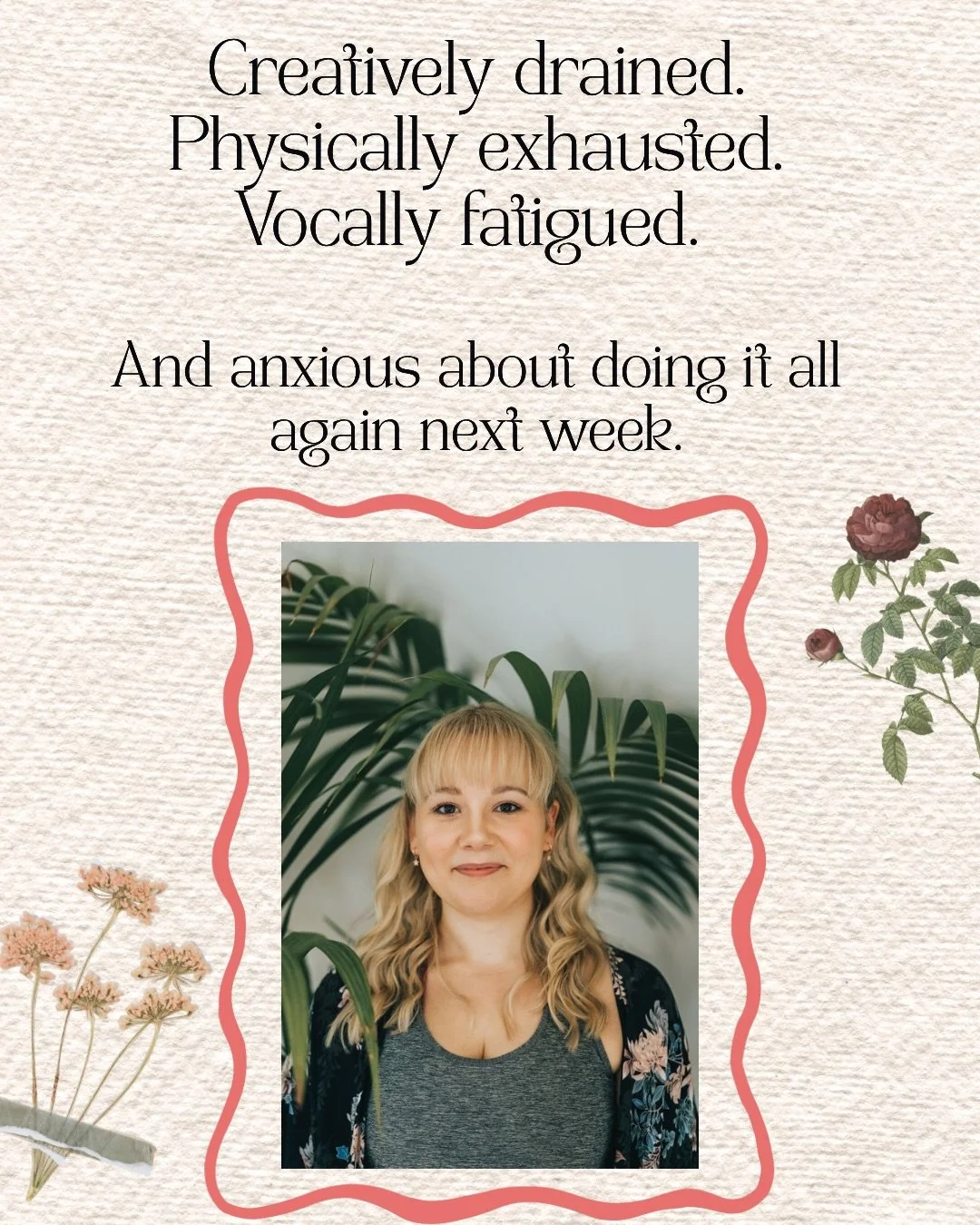 There&rsquo;s a reason I share this work with creative women, and it&rsquo;s that I&rsquo;ve stood in your shoes. 
You might not be in the theatre world like I was, but if you&rsquo;re doing creative work in any capacity I can pretty much guarantee y