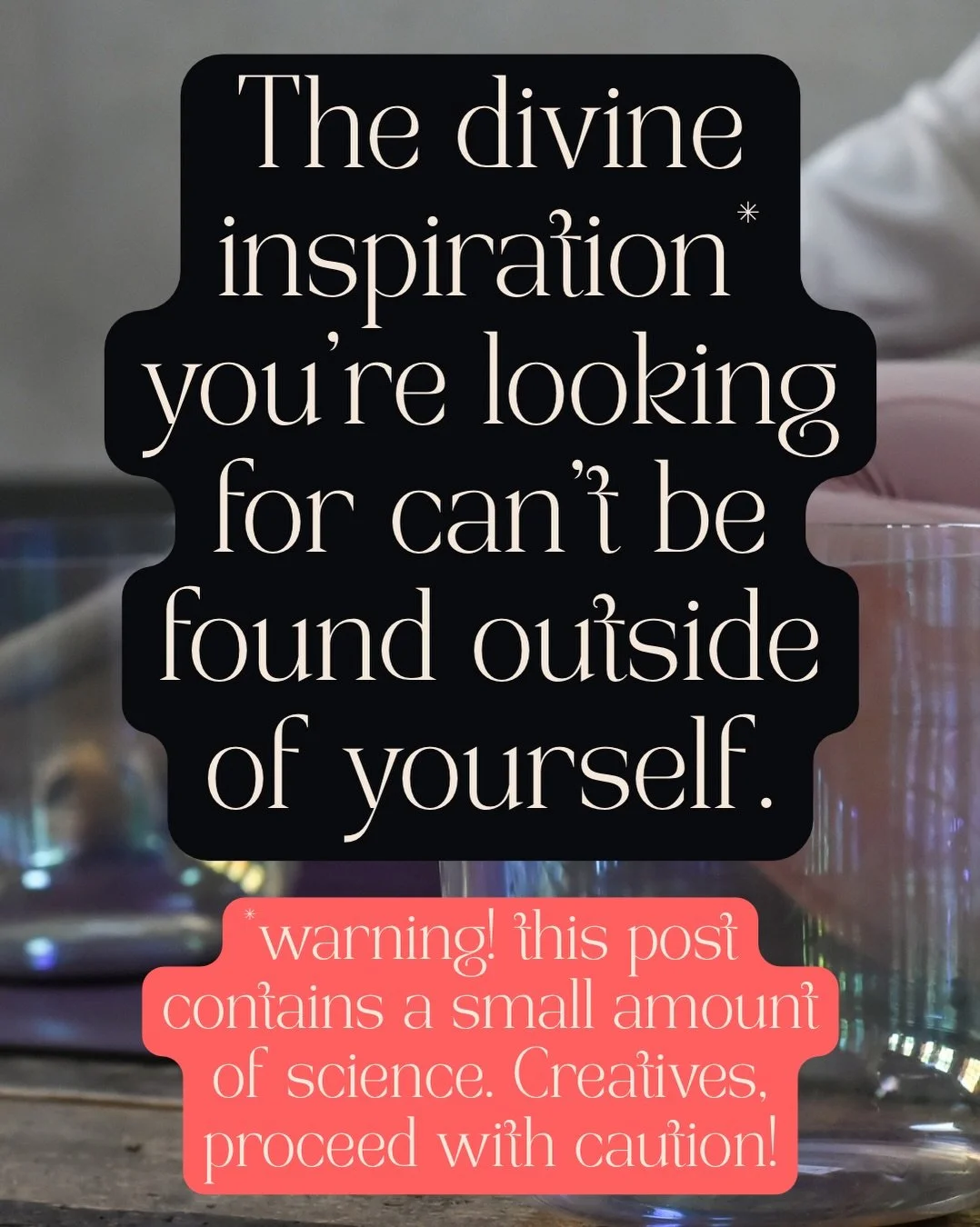 Get thyself to a sound bath and watch that inspiration drop in 🌀😉