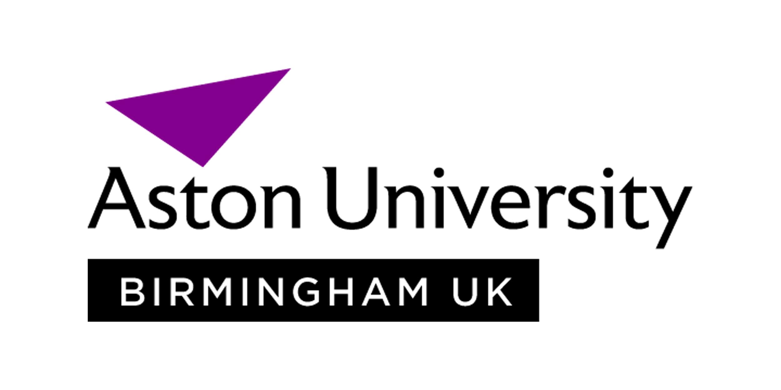 Aston University Logo on white background