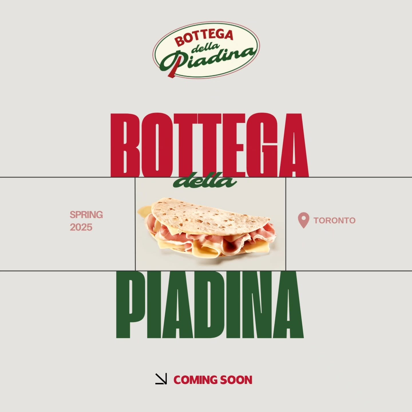 POV: You&rsquo;re walking in #Toronto. It's Spring 2025, and you smell something so good you follow it without thinking...

Surprise! It&rsquo;s Bottega della Piadina, and you just found your new favorite #obsession. 

Warning: You might start dreami