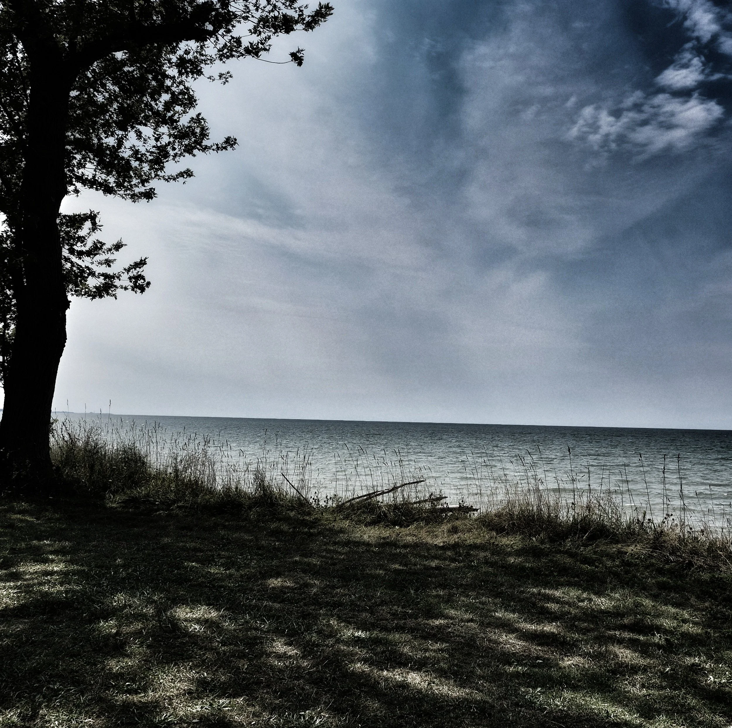 An ominous scene on Lake Ontario