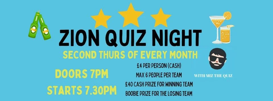 Quiz Night at Zion!