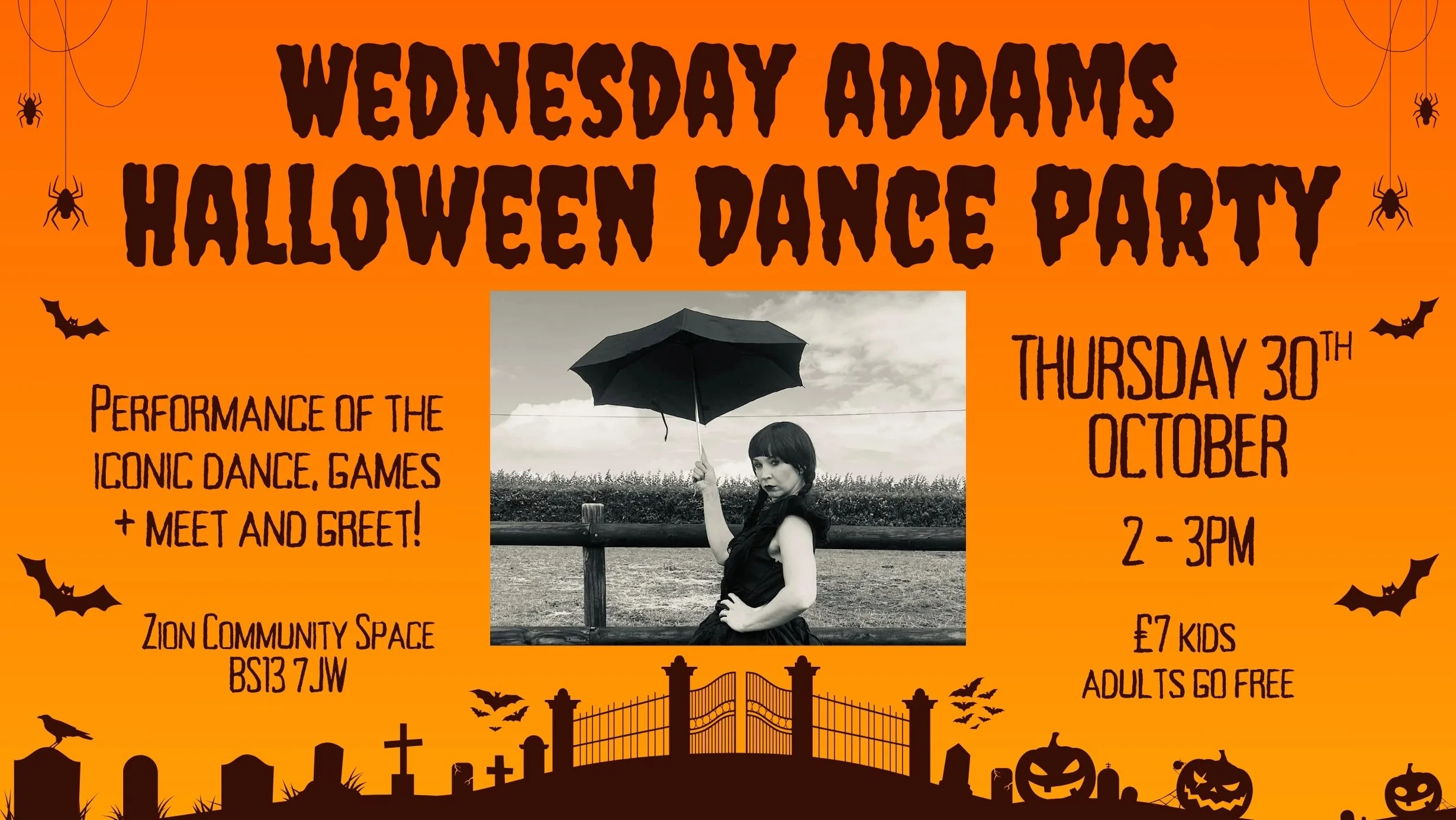 Wednesday Addams Dance Party