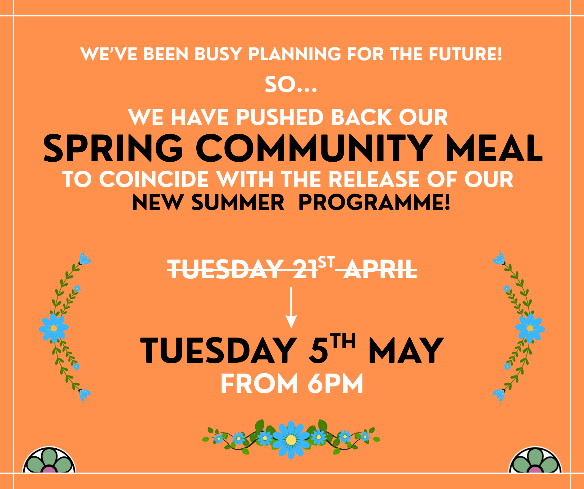 Spring Community Meal