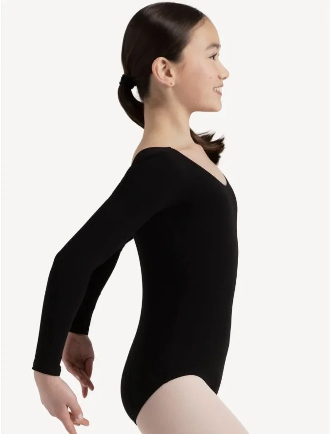 CC450C - BLK Long Sleeve Leo Kids(3).jpg