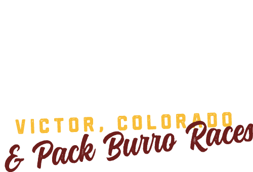 Victor Gold Rush Days and Pack Burro Races logo, Victor, Colorado