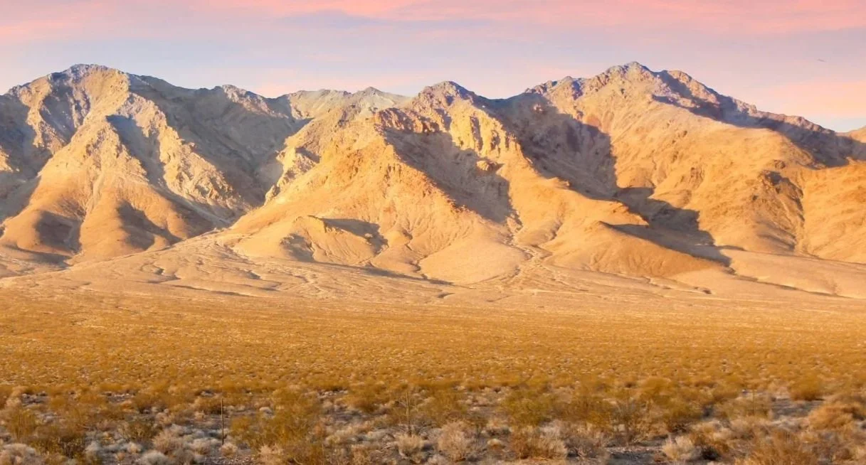 Desert Landscape of Nye County Nevada