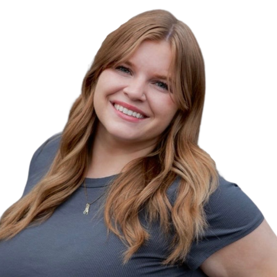 Portrait of Morgan, hairstylist at One Salon & Bridal Co in St. Charles, IL