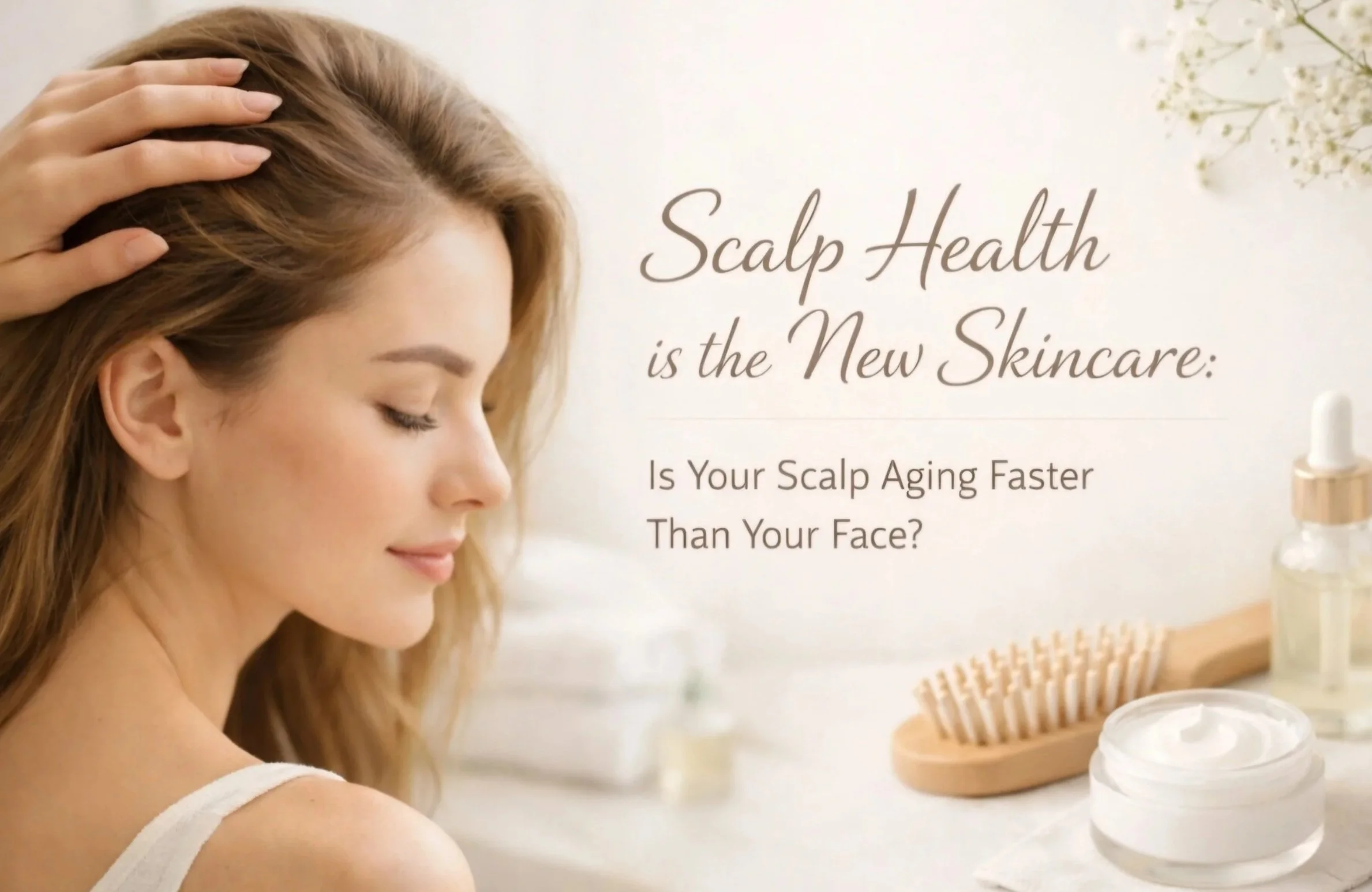 Scalp health is the new skincare. Is your scalp aging faster than your face ?