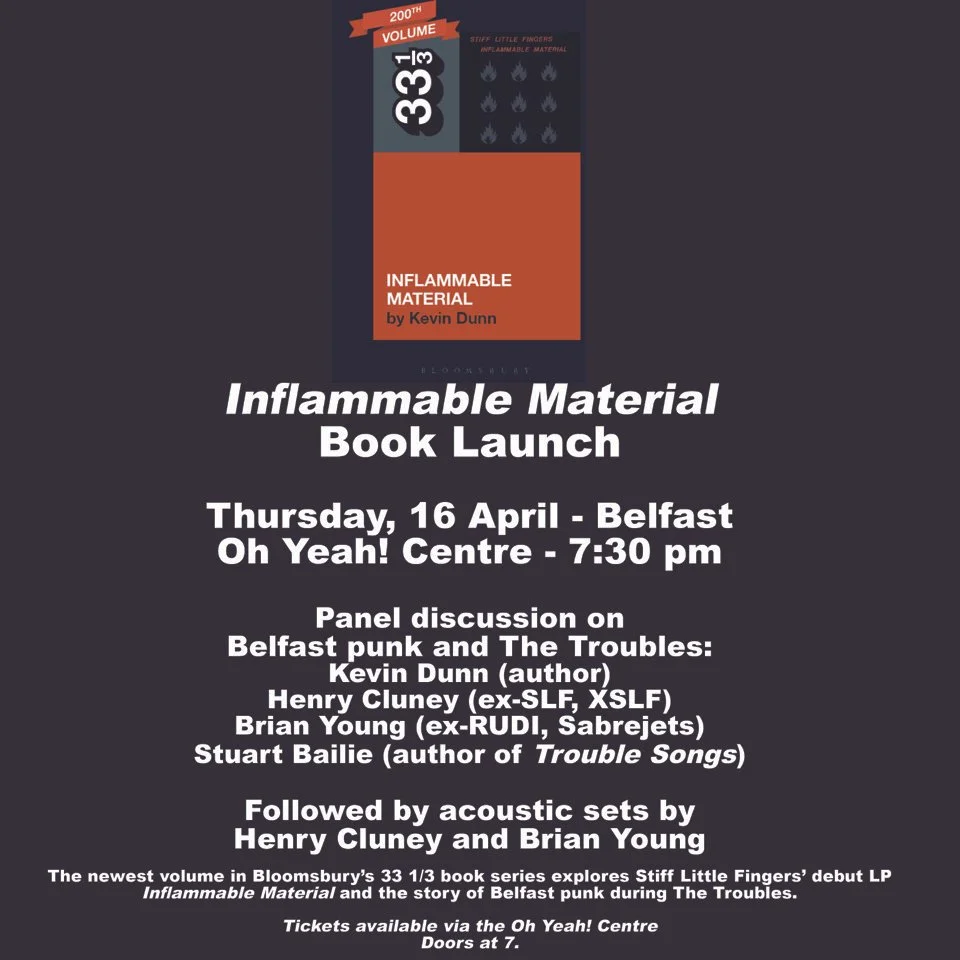 Inflammable Material: Book Launch