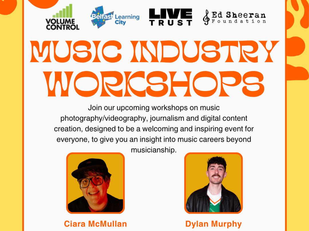 Volume Control Enhanced presents: Music Industry Workshops