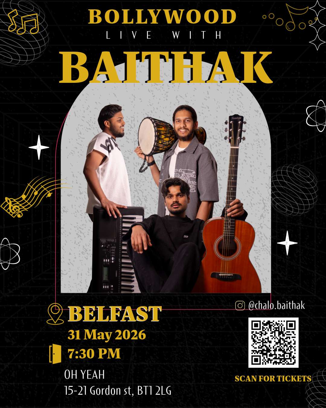Chalo Baithak: Live Bollywood Music Night