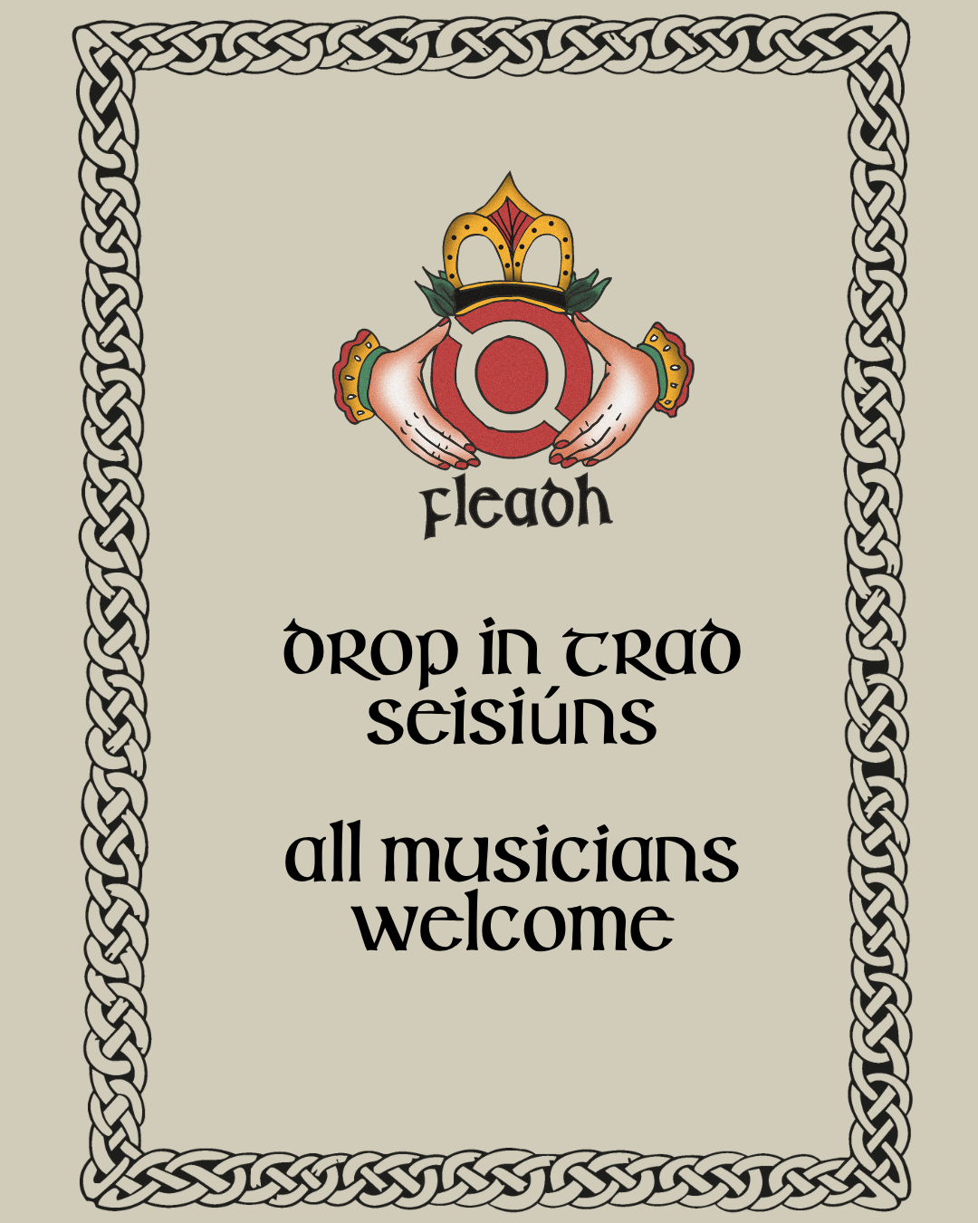 Drop in Trad Seisiúns