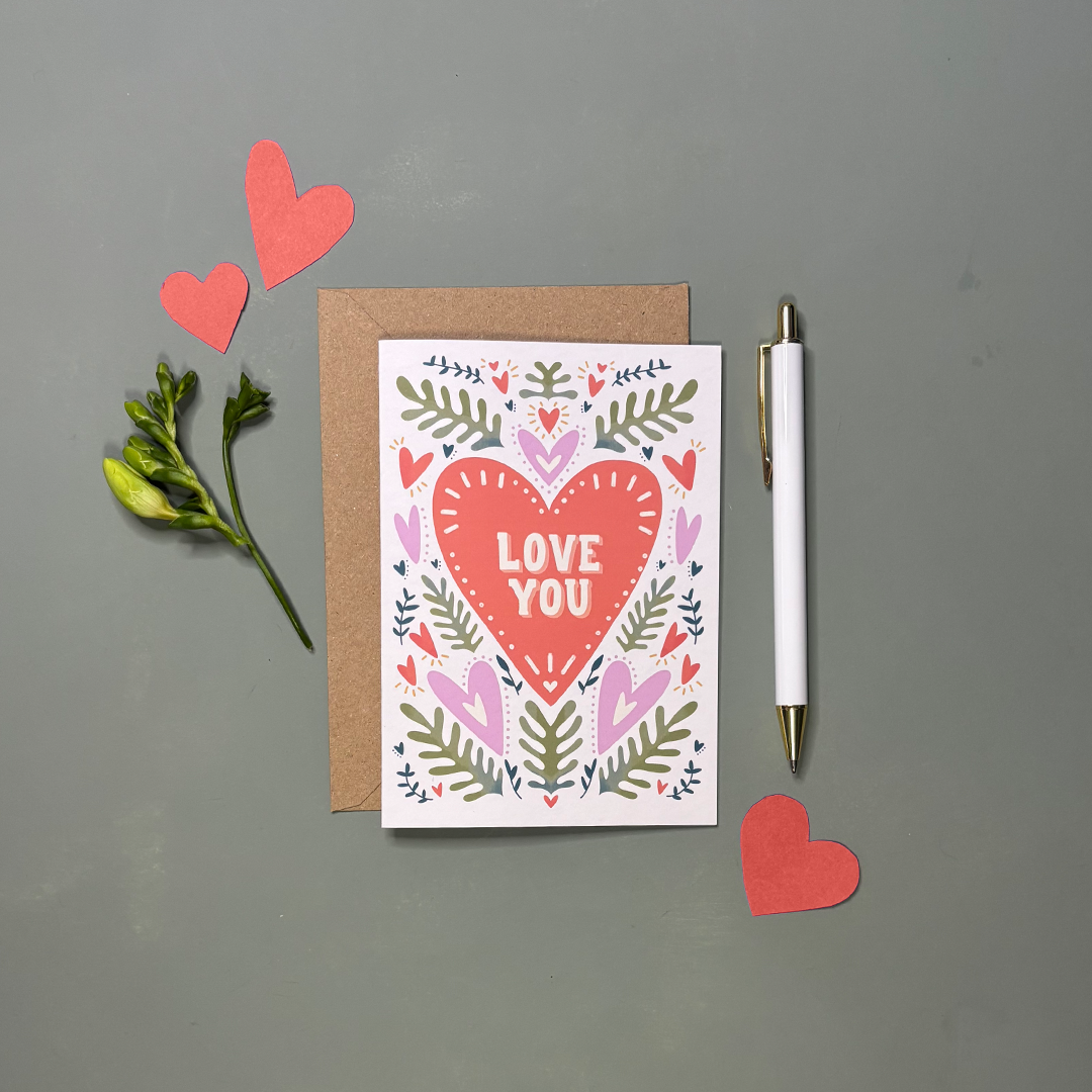 Love You Greeting Card