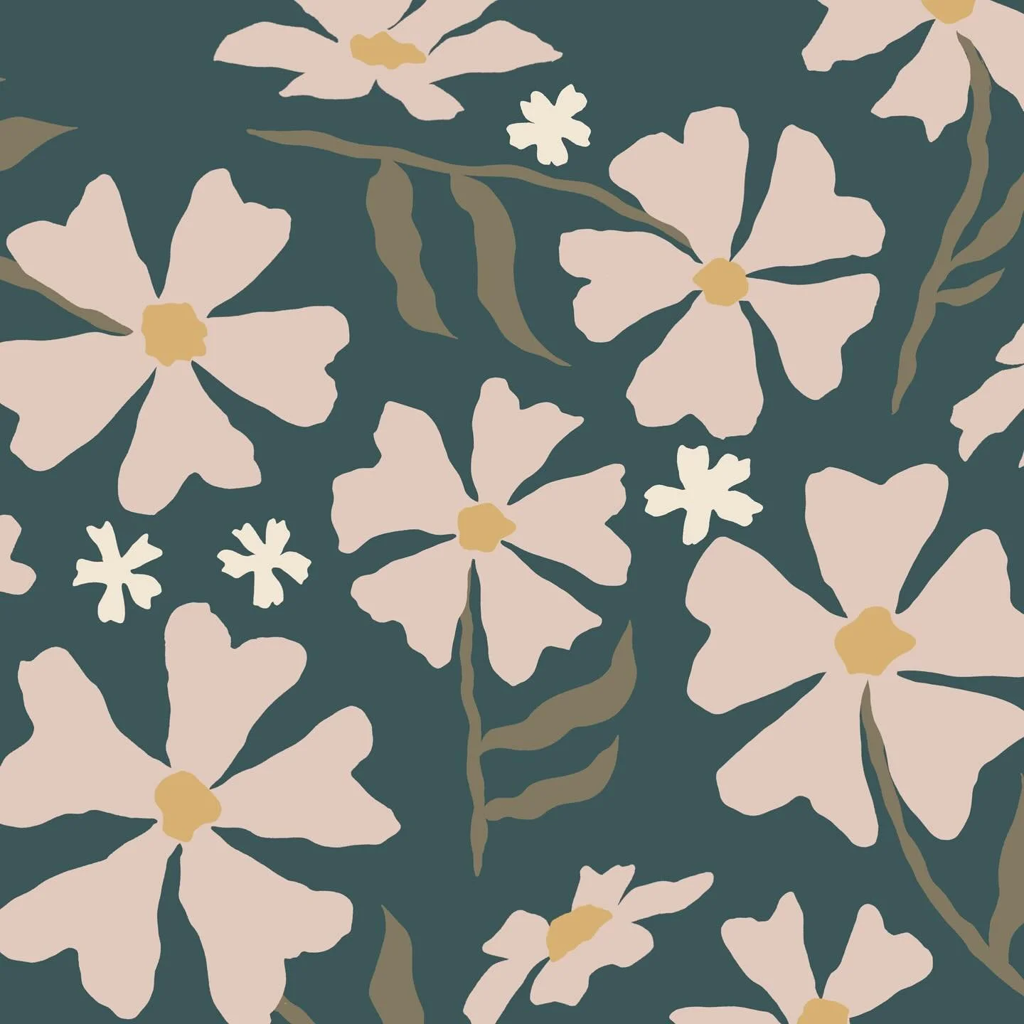 M O R N I N G ☀️ 
Lots going on today, including getting more products up on the website ready for launch. This gorgeous rock rose-inspired pattern will be featuring on a few new items! Swipe for a sneaky peek 👉👉👉

#repeatpattern #floralpattern #r