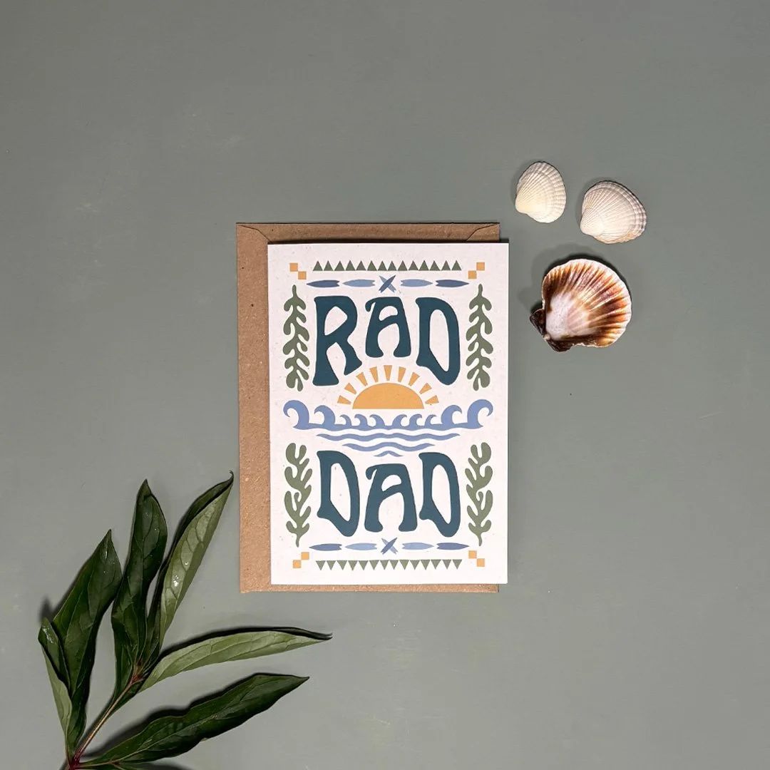 Rad Dad Greeting Card