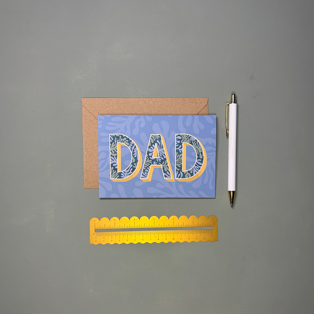 Bold Dad Greeting Card