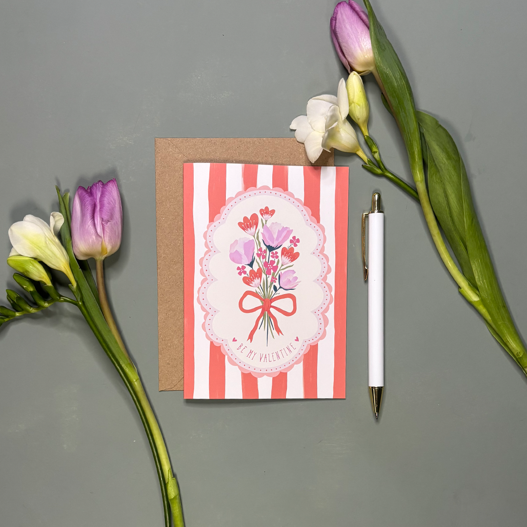 Be My Valentine Greeting Card