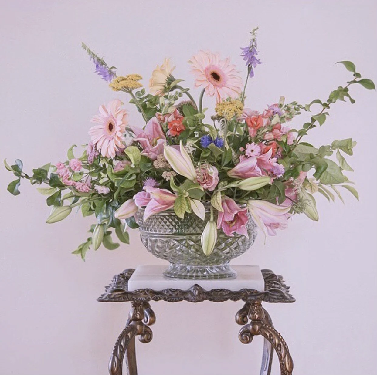 Vintage Vase + Arrangement