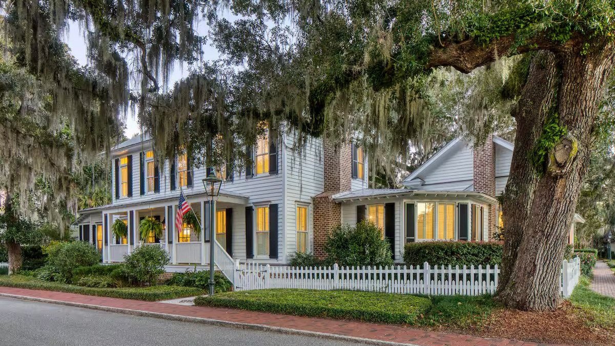 Picture perfect home in famous Palmetto Bluff, South Carolina.