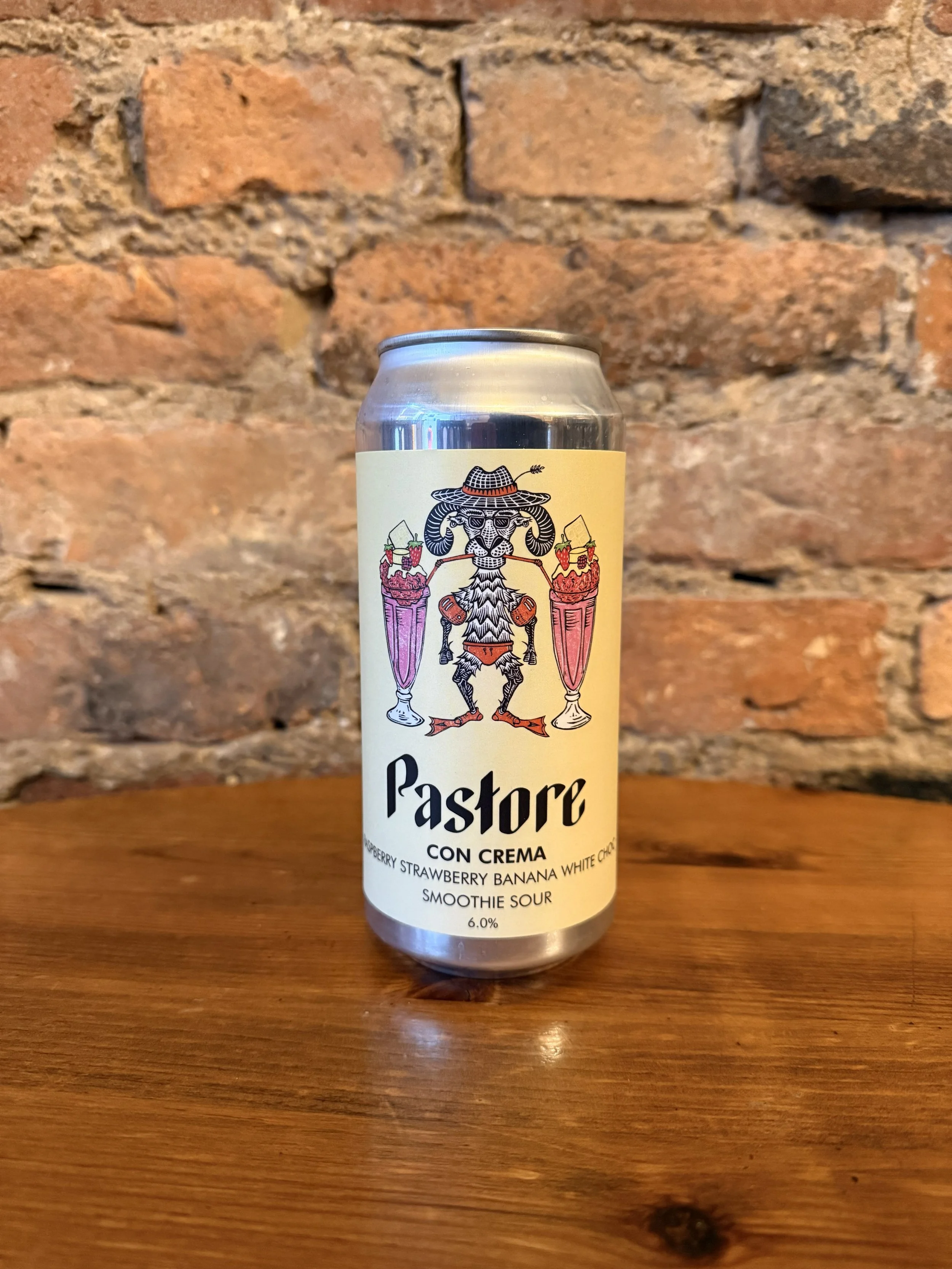 Pastore - Con Crema Strawberry, Raspberry, Banana, White Chocolate