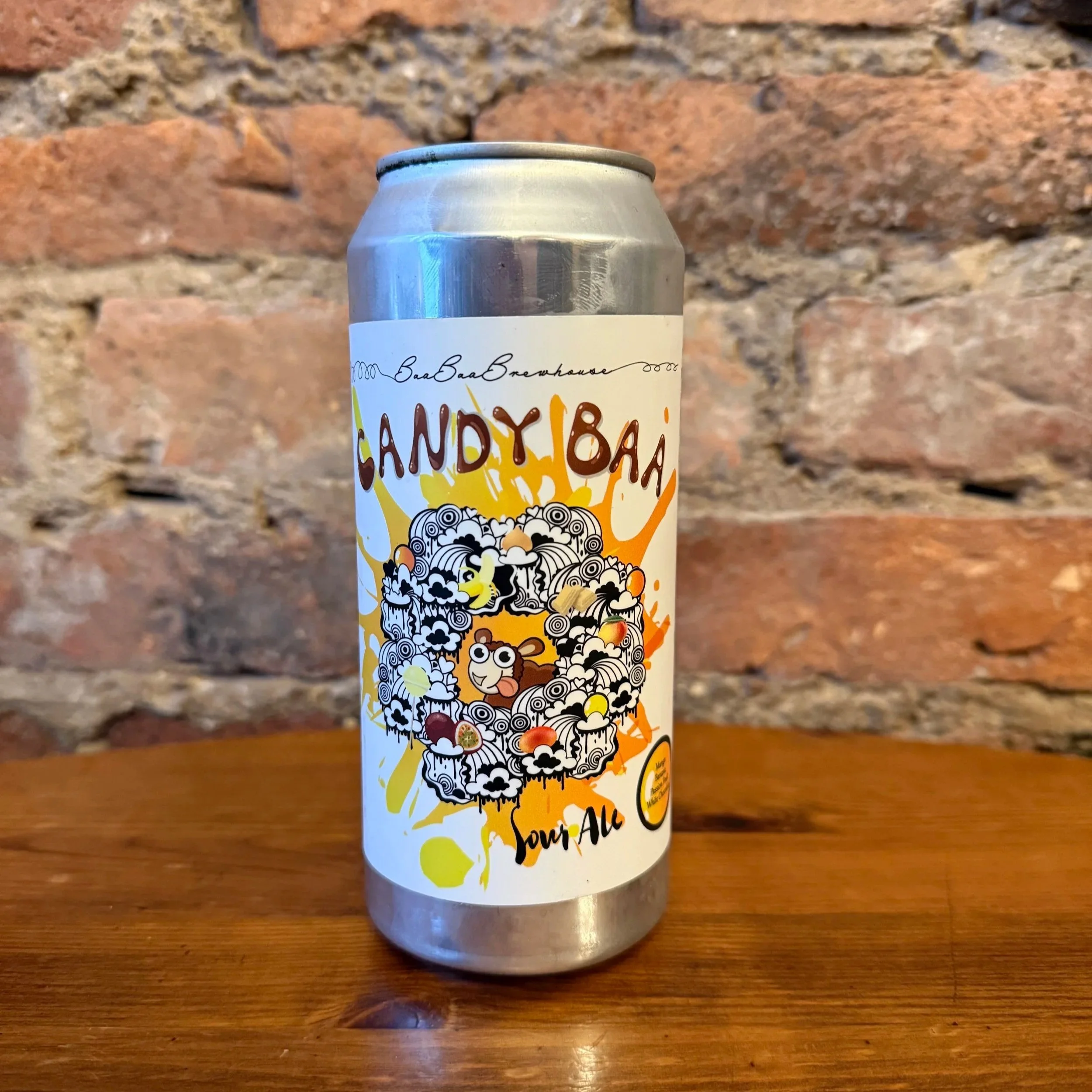 Baa Baa Brewhouse - Candy Baa - Mango, Banana, Passionfruit, White Chocolate
