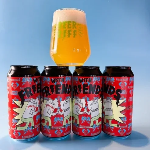 Beer Riff / Courier Brewing Co - With Friends... Courier Brew Co