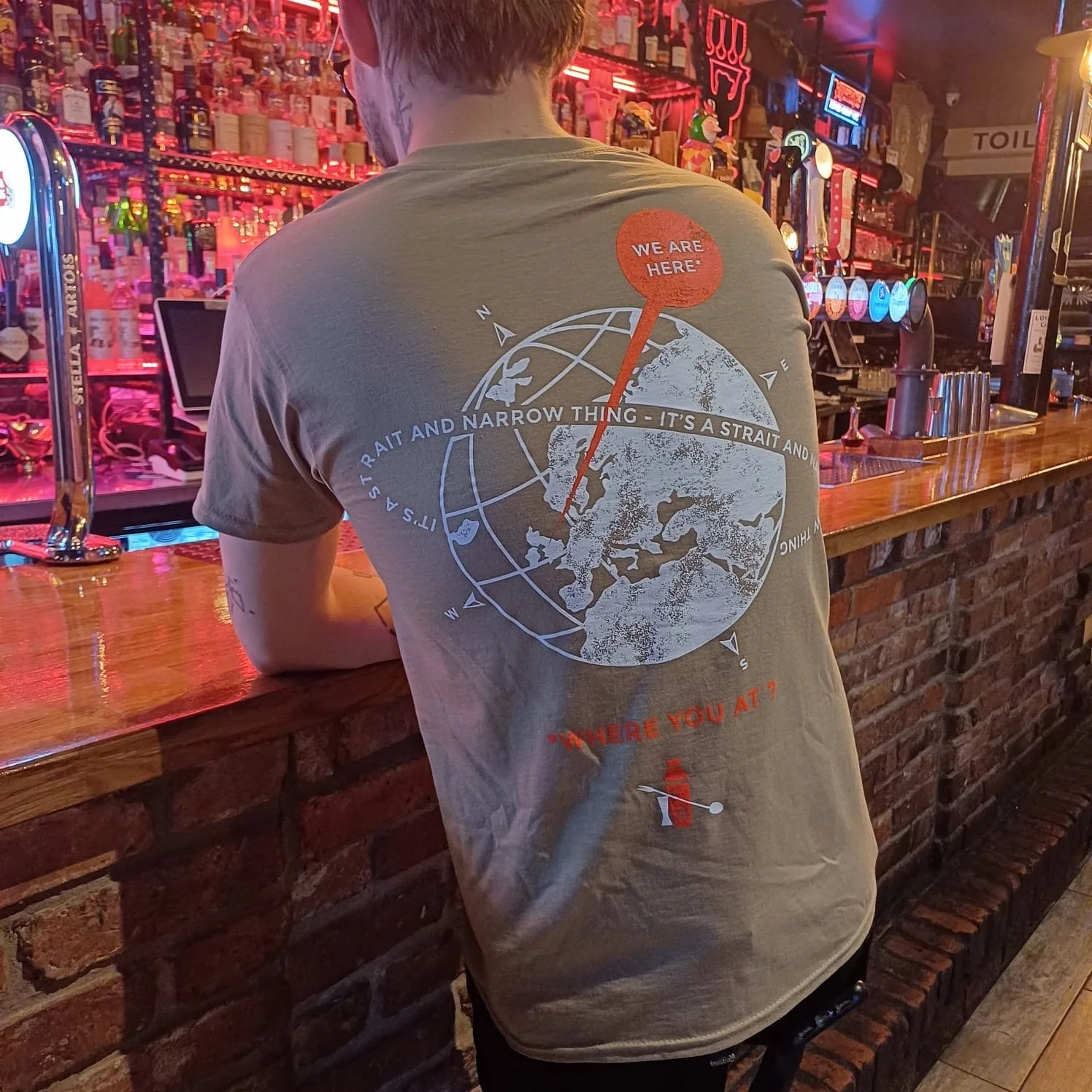 Strait and Narrow Tshirt - Merch Drop