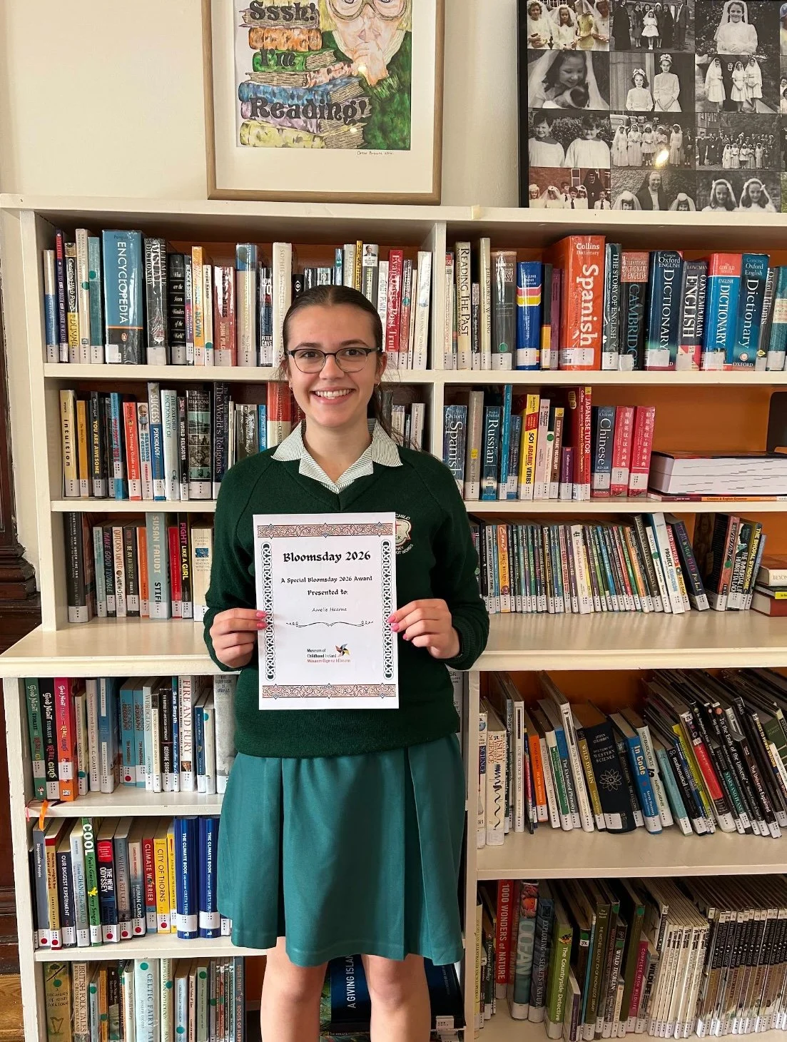 Amelie Receives Special Bloomsday Award