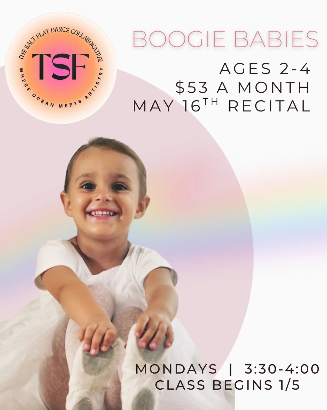 ✨ It&rsquo;s back! ✨
We&rsquo;re bringing back one of the programs that started it all &mdash; from our early days as a mobile dance class for the tiniest movers! 💕

Introducing Boogie Babies &mdash; a joyful movement class for littles ages 2&ndash;