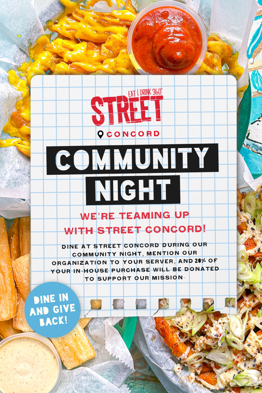 Community Night at Street Concord