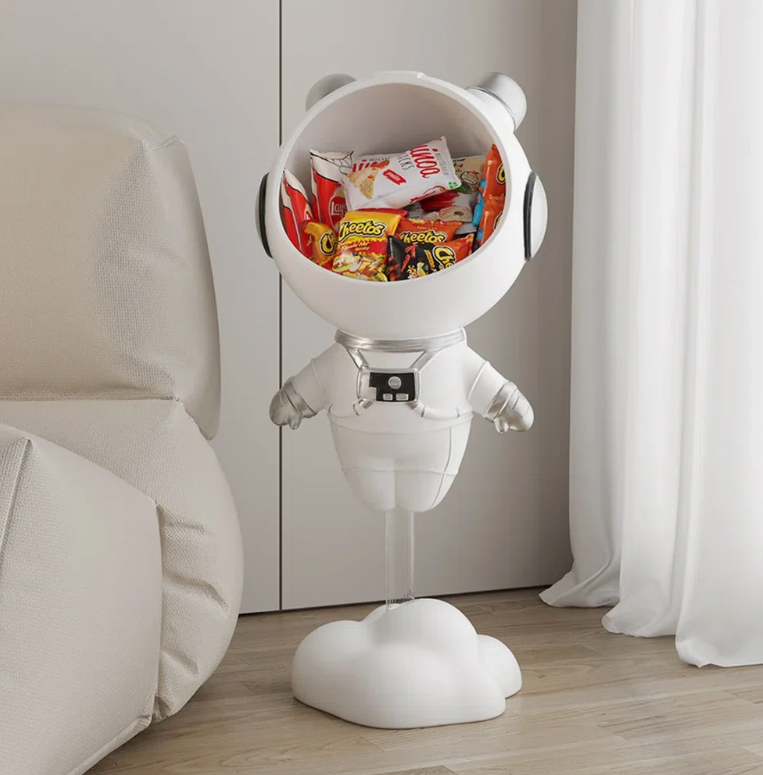 Astronaut Resin Figurine Floating Side Table