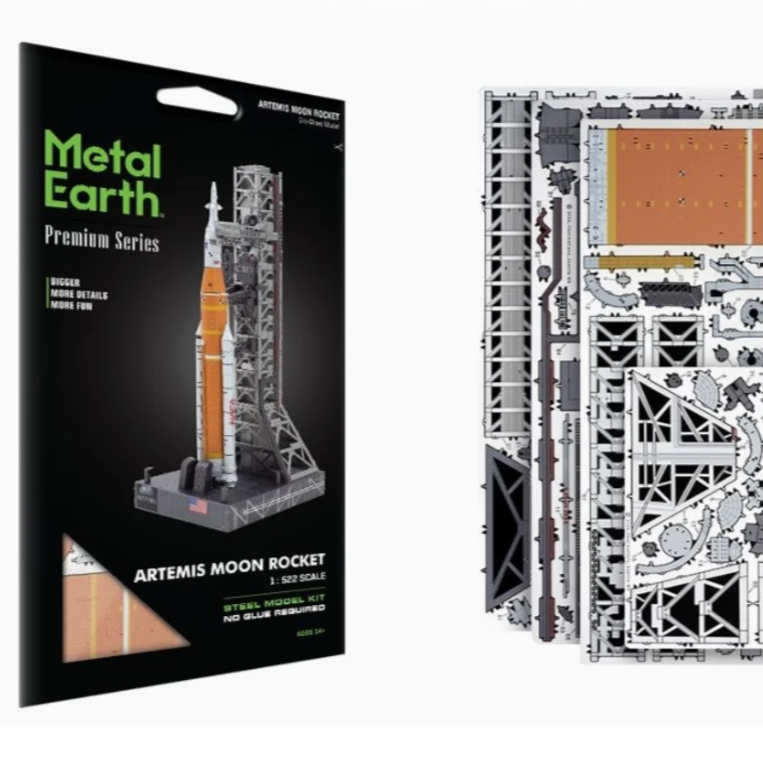 Artemis Moon Rocket - Premium Series Metal Earth