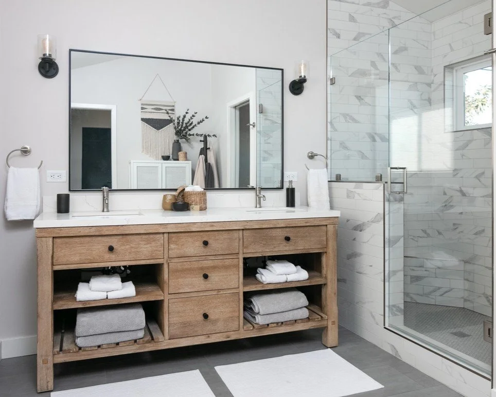 This bathroom just got a spa-worthy upgrade ✨