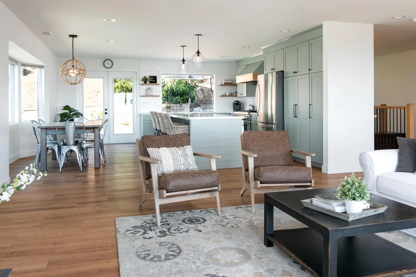 Bright, airy, and beautifully balanced&mdash;this open-concept remodel blends modern comfort with timeless charm ✨