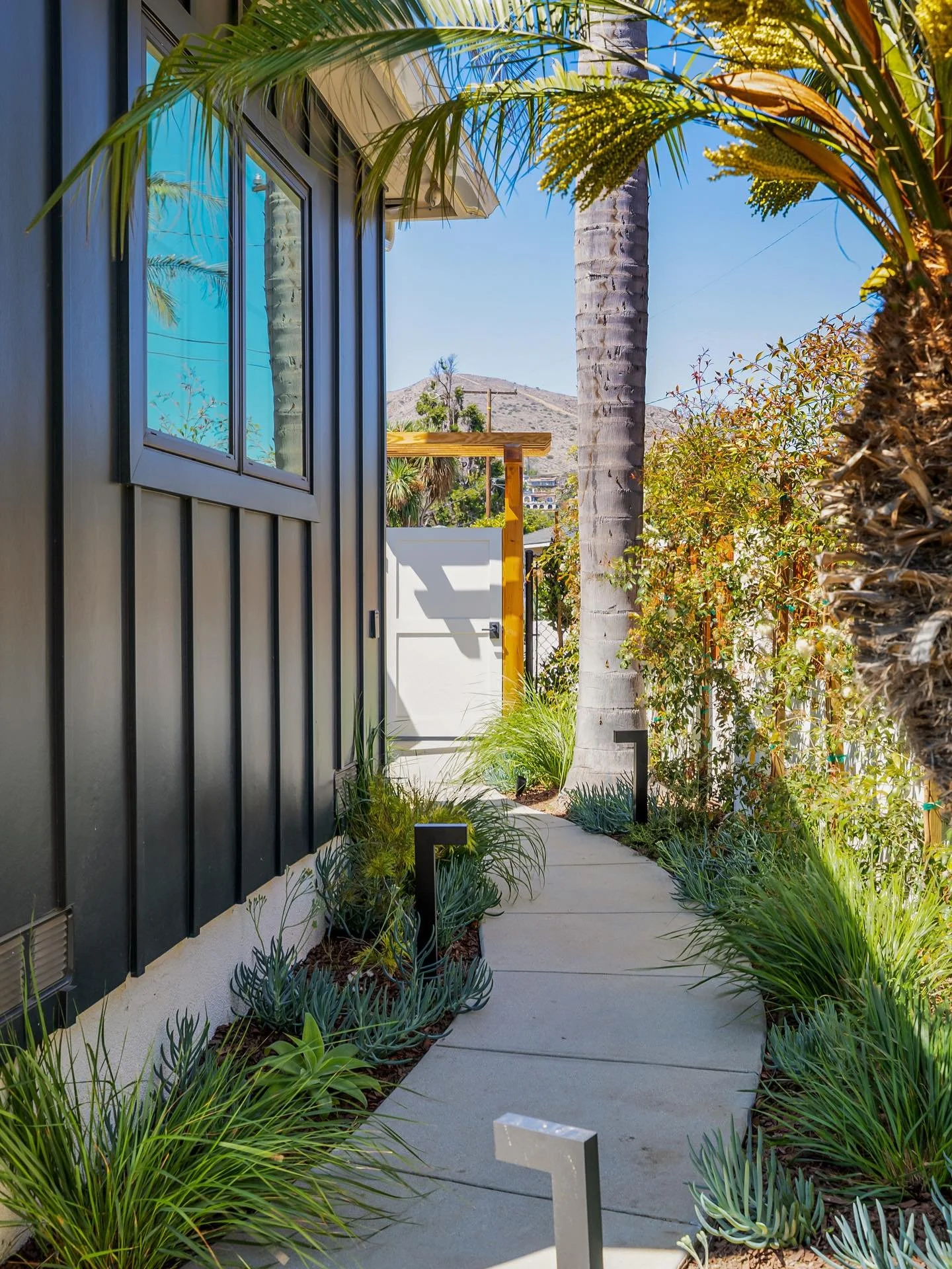 A clean, modern side-yard remodel ✨