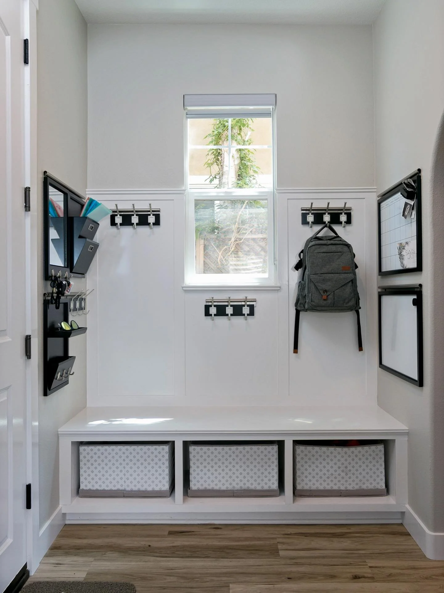 Bright, tidy, and ready for real life&mdash;this mudroom keeps everything in its place from backpacks to keys. ✨