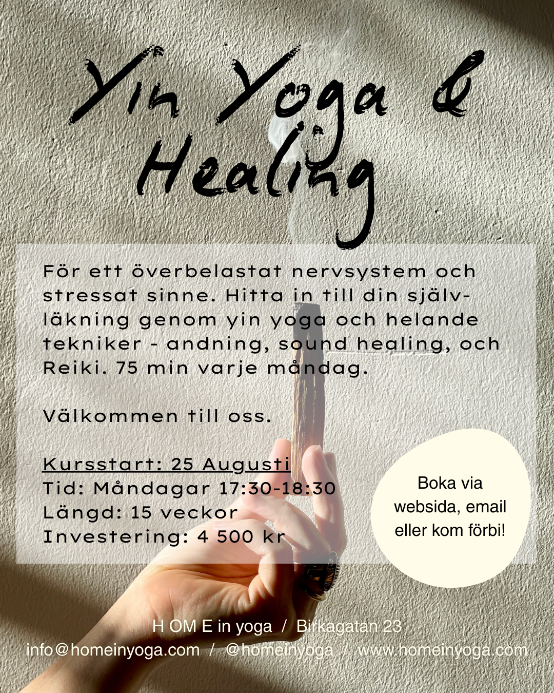 * Yin Yoga & Healing *