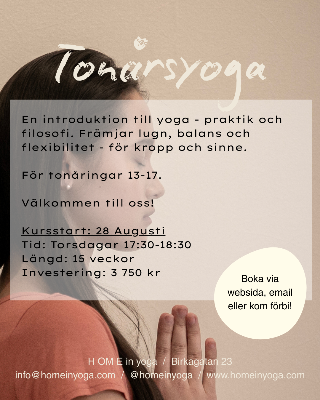 Yoga for TEENS