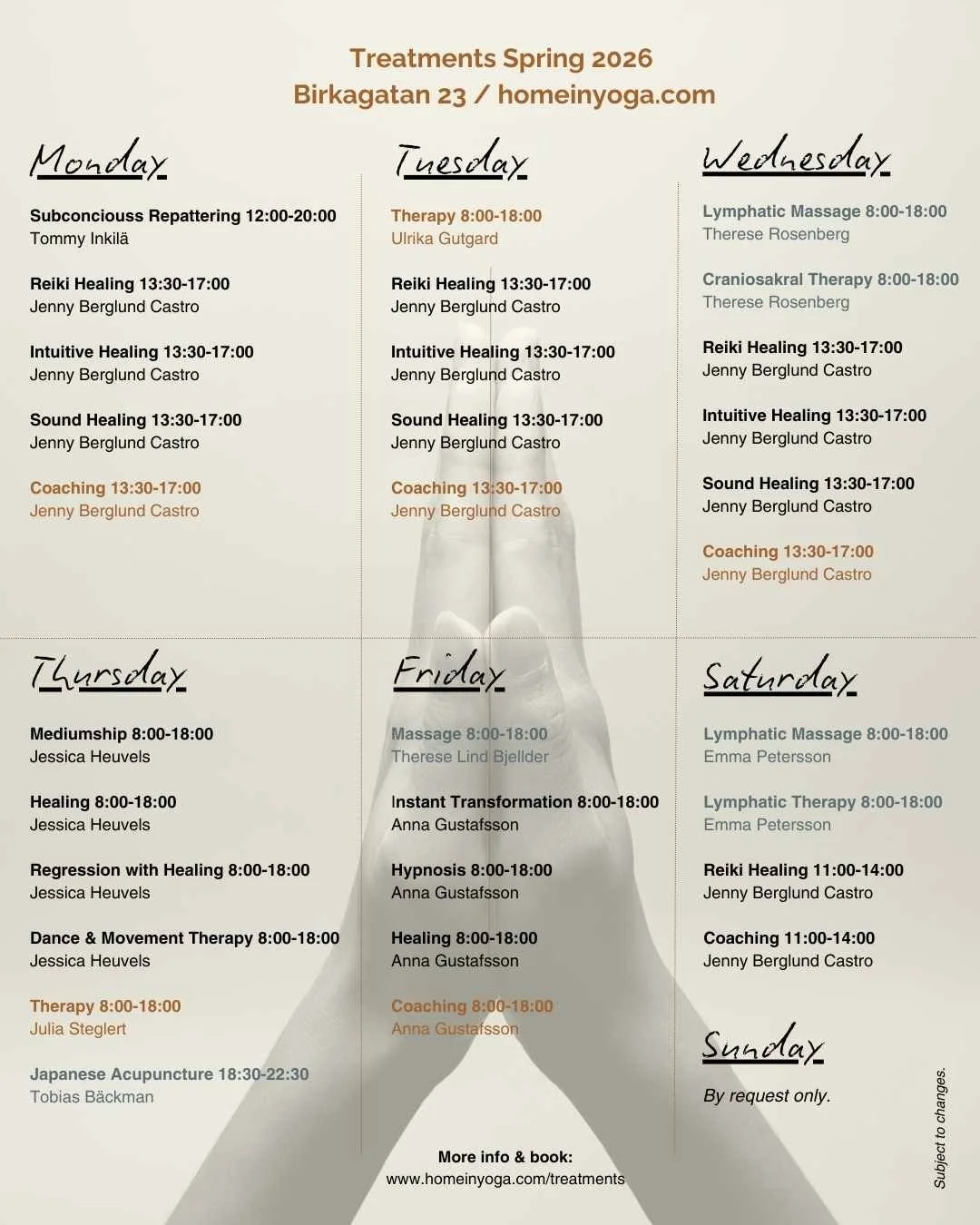 Weekly Treatments at HOME -  for your Self-Healing 🪷