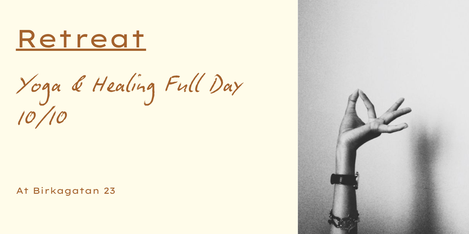 Retreat 10/10: Full Day Yoga &amp; Healing Retreat at HOME