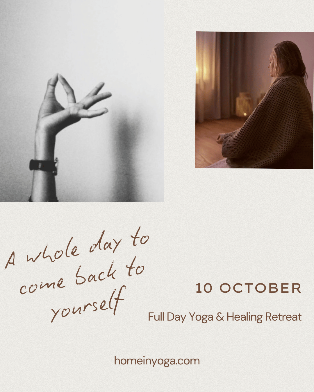 RETREAT 10/10: Full Day Yoga &amp; Healing Retreat at HOME