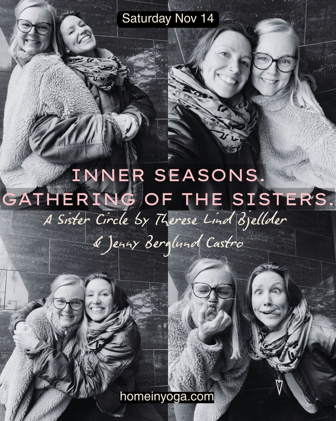 Workshop 14/11: Inner Seasons. Gathering of the Sisters - with Therese &amp; Jenny
