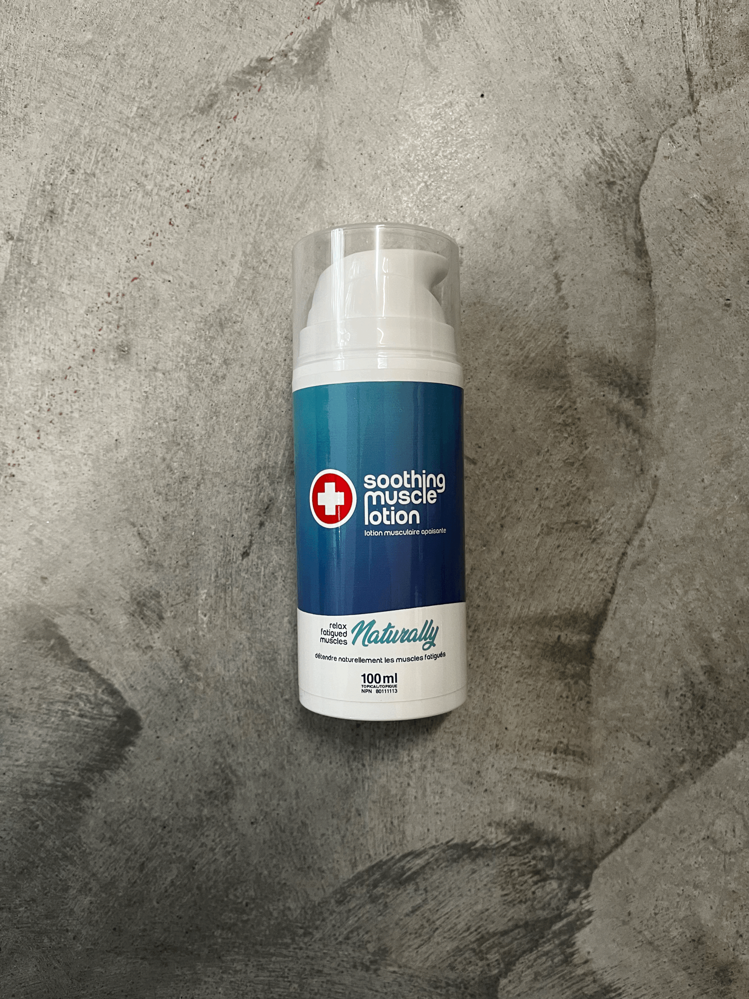 Soothing Muscle Lotion - 3.3 oz