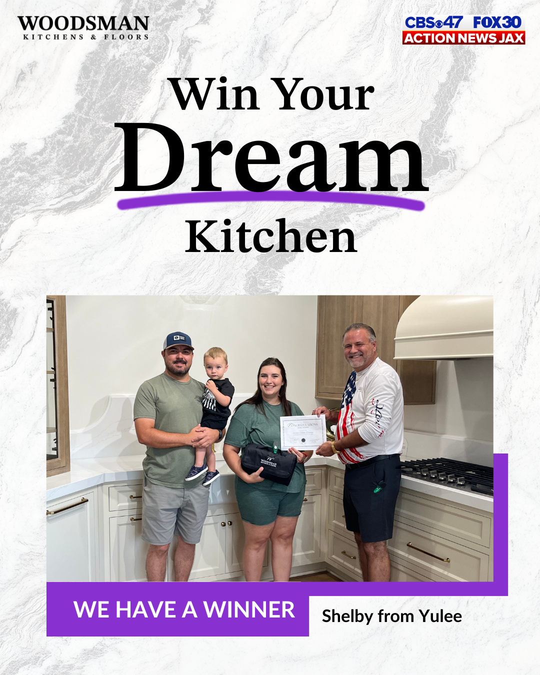Meet the Winner of Our $25,000 Kitchen Giveaway!