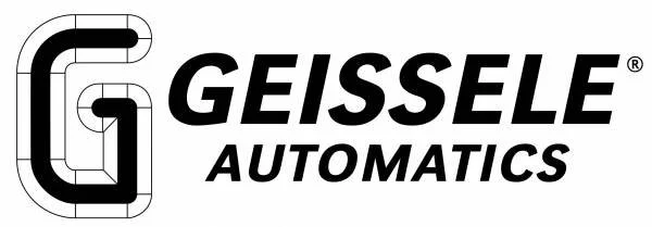Logo for Geisele Automatics featuring a stylized letter G and the company name in bold letters.